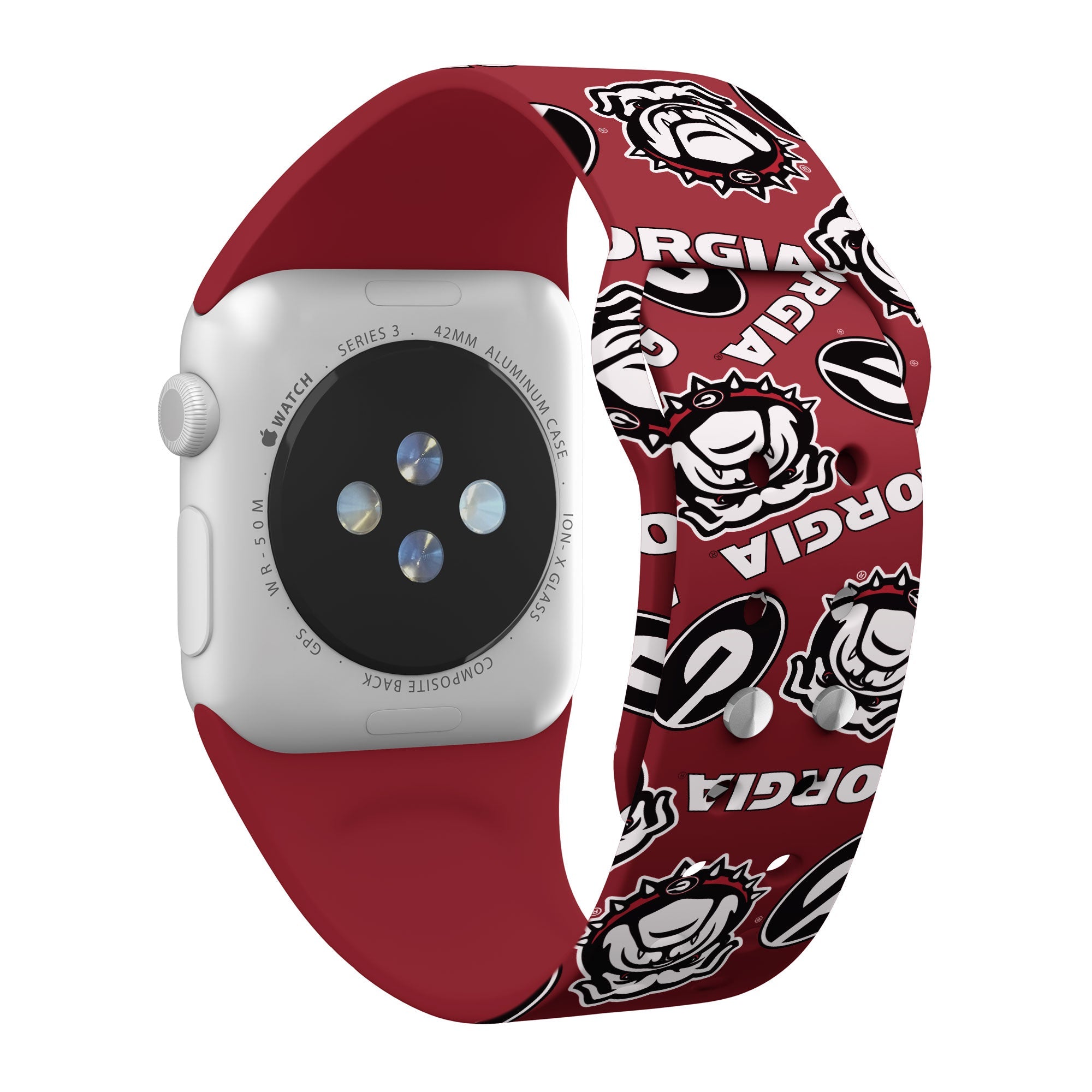 Georgia Bulldogs HD Apple Watch Band 17