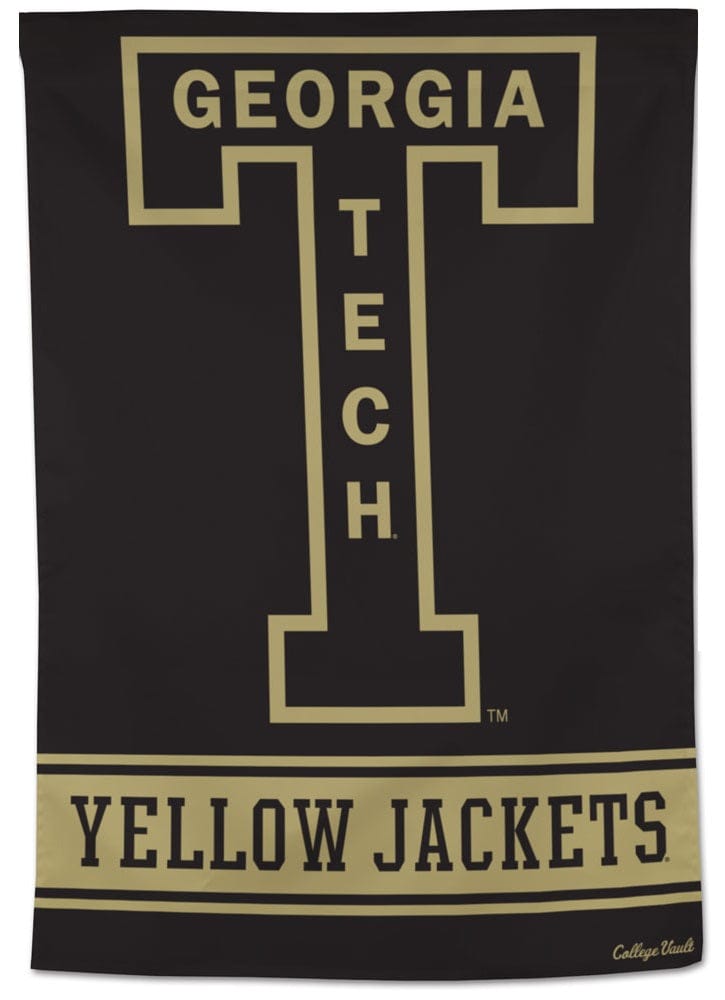 Georgia Tech Yellow Jackets Banner Throwback House Flag