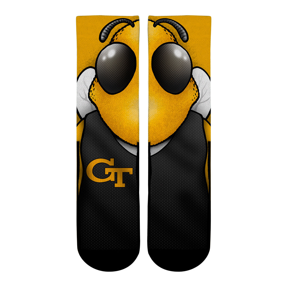 Georgia Tech Yellow Jackets - Buzz Mascot | Rock 'Em Socks