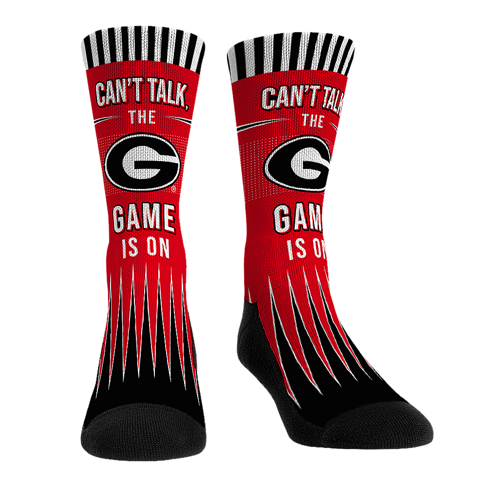 Georgia Bulldogs - Can't Talk | Rock 'Em Socks 1