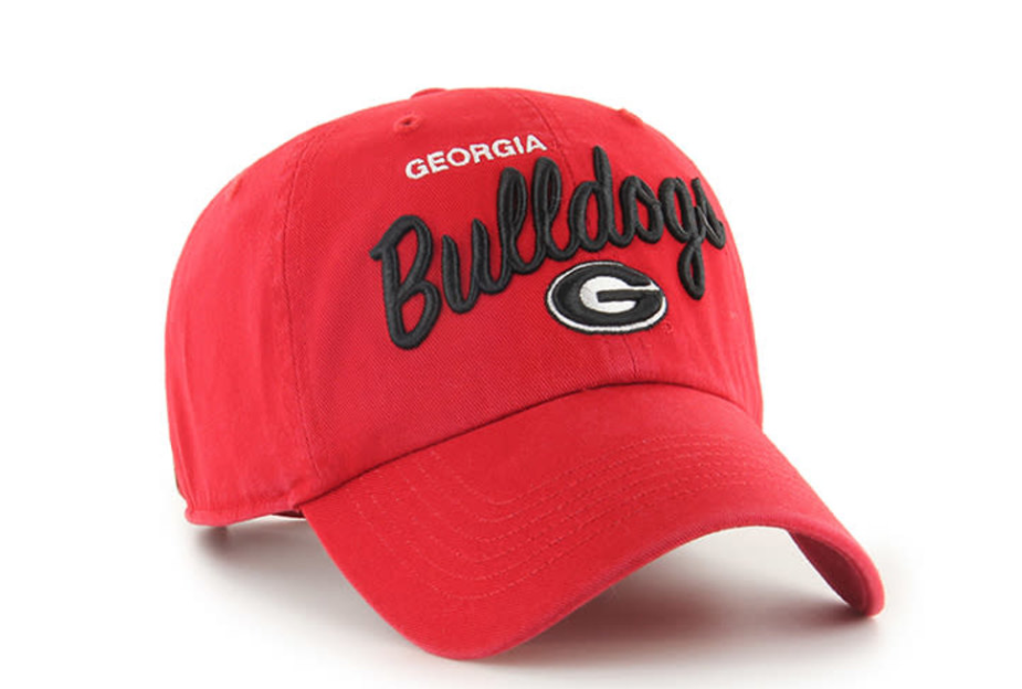 Georgia Bulldogs - Red Phoebe '47 Clean Up  Woman Hat 2