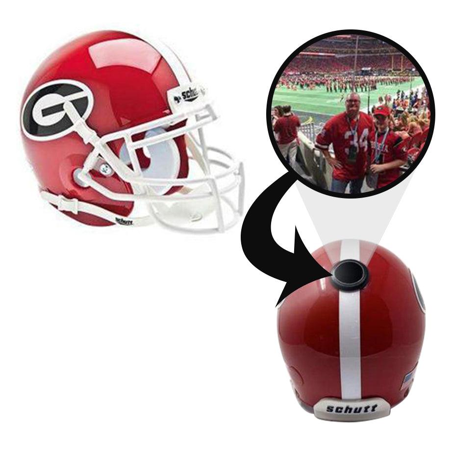 Georgia Bulldogs College Football Collectible Mini Helmet - Picture Inside 3