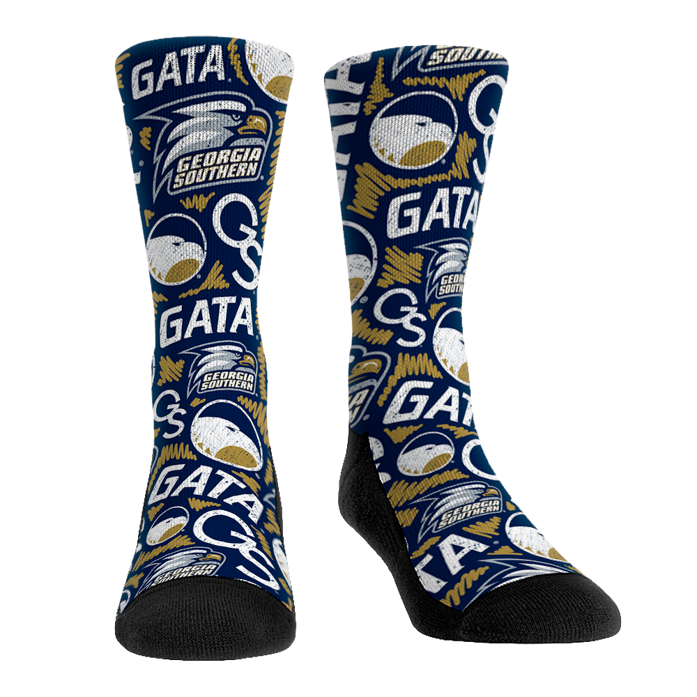 Georgia Southern Eagles - Logo Sketch | Rock 'Em Socks