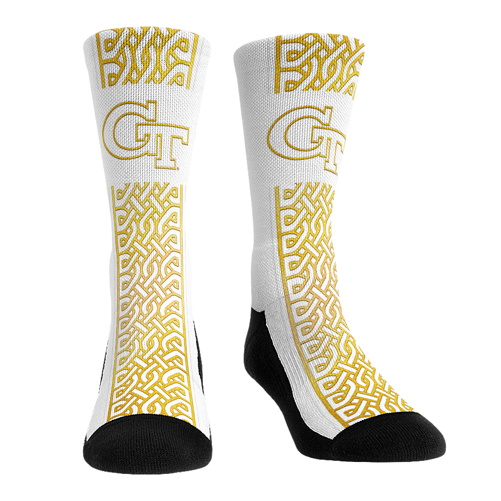 Georgia Tech Yellow Jackets - Celtic Knot | Rock 'Em Socks