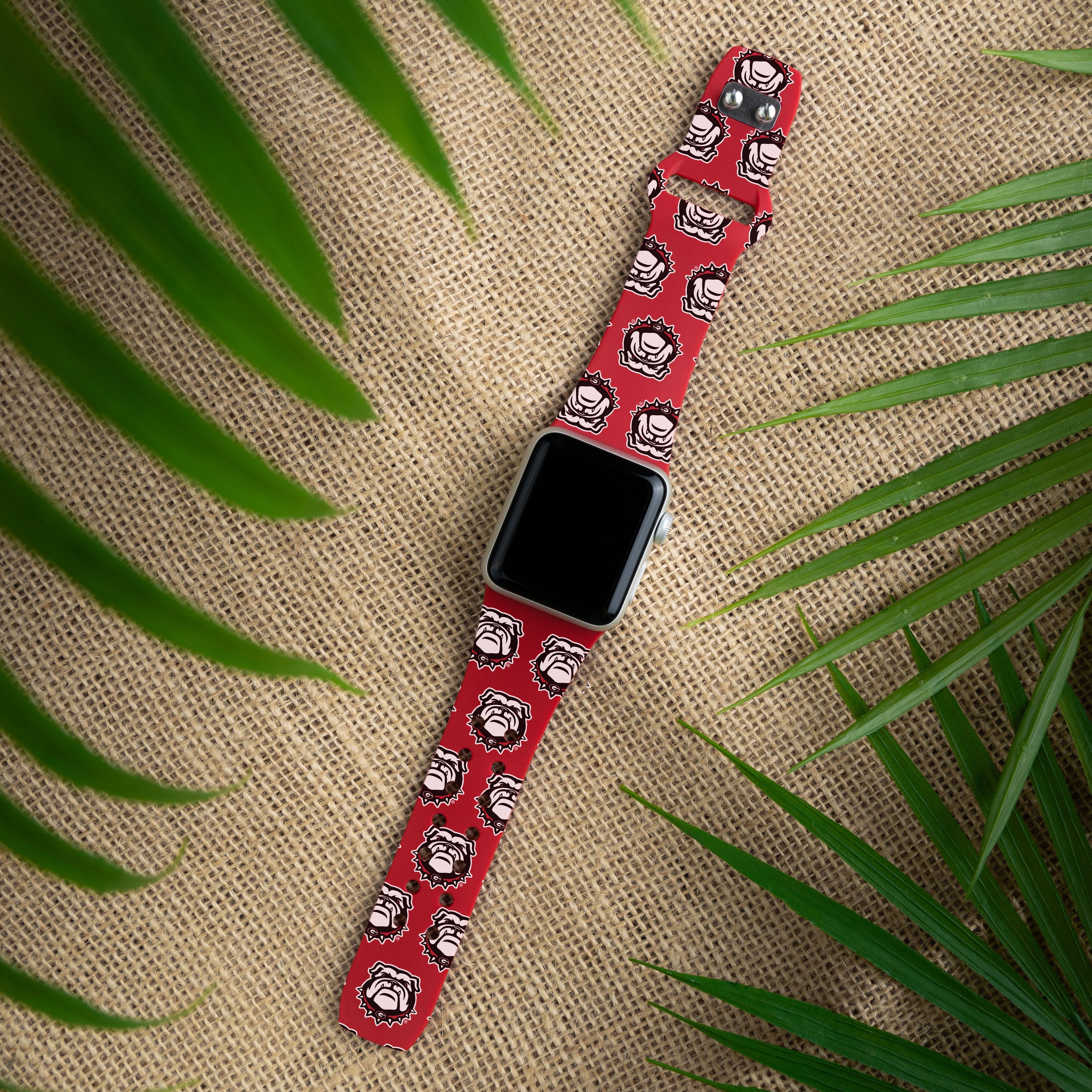 Georgia Bulldogs HD Apple Watch Band 8