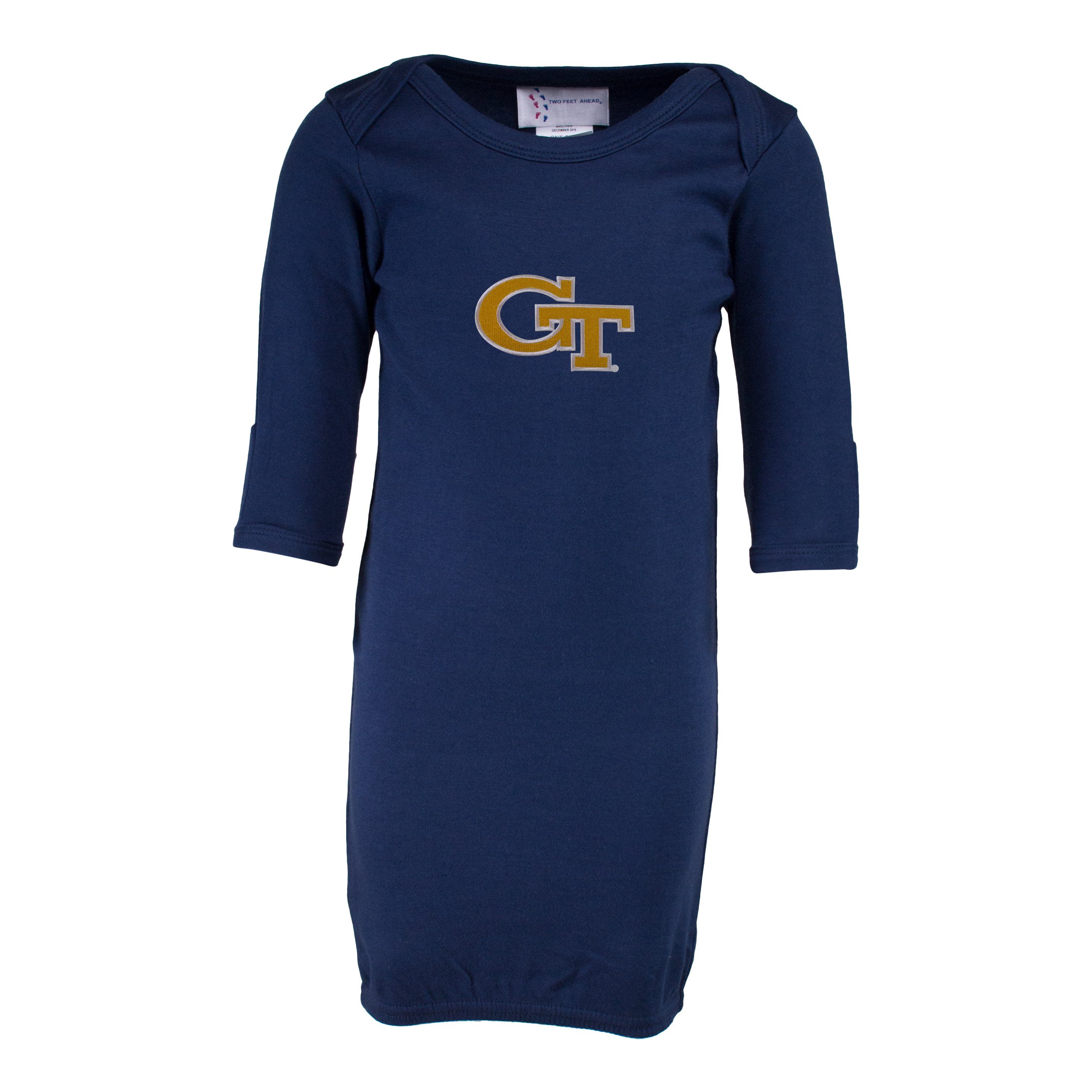 Georgia Tech Layette Gown | Two Feet Ahead