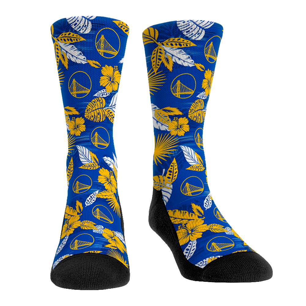 Golden State Warriors - Floral | Rock 'Em Socks