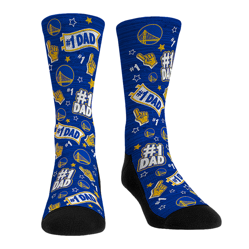 Golden State Warriors - #1 Dad | Rock 'Em Socks