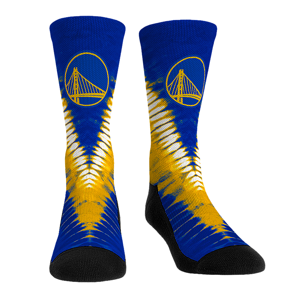 Golden State Warriors - V Shape Tie Dye | Rock 'Em Socks
