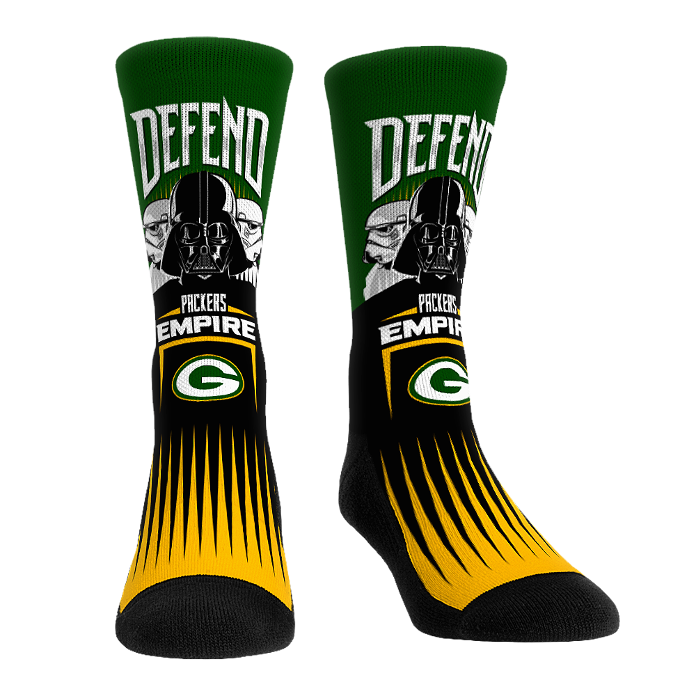 Green Bay Packers - Star Wars  - Defend The Empire | Rock 'Em Socks 1