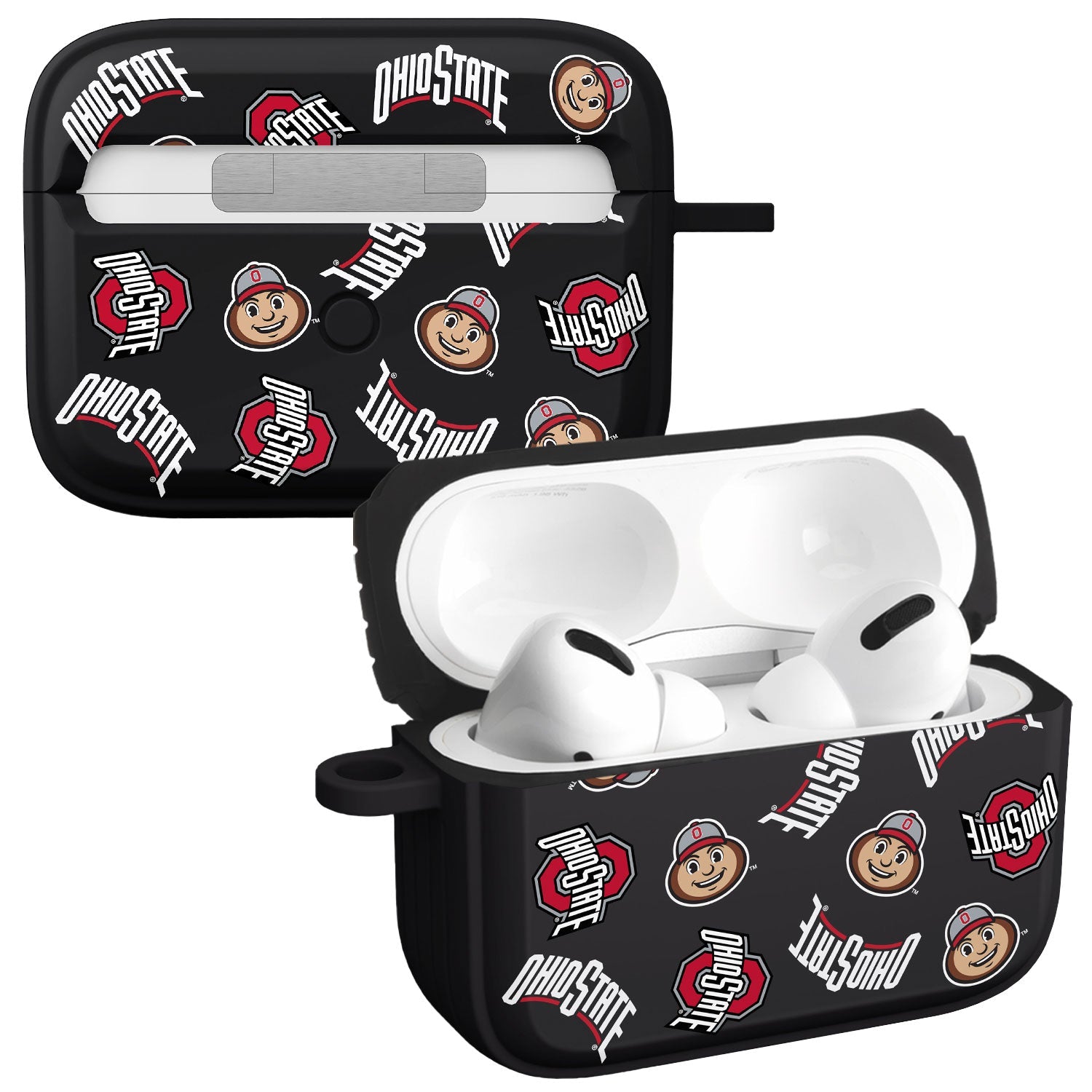 Ohio State Buckeyes HDX Apple AirPods Pro 1 & 2 Case Cover 6