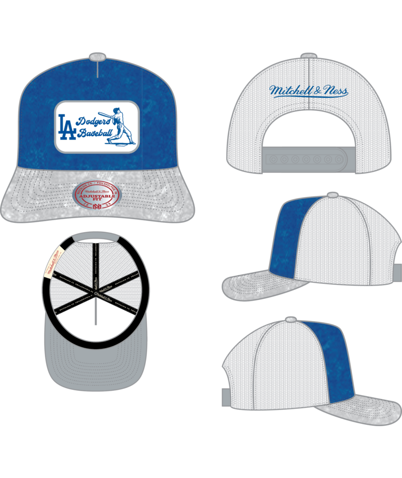 Los Angeles Dodgers - MLB Hometown Blue Snapback Trucker Hat 1