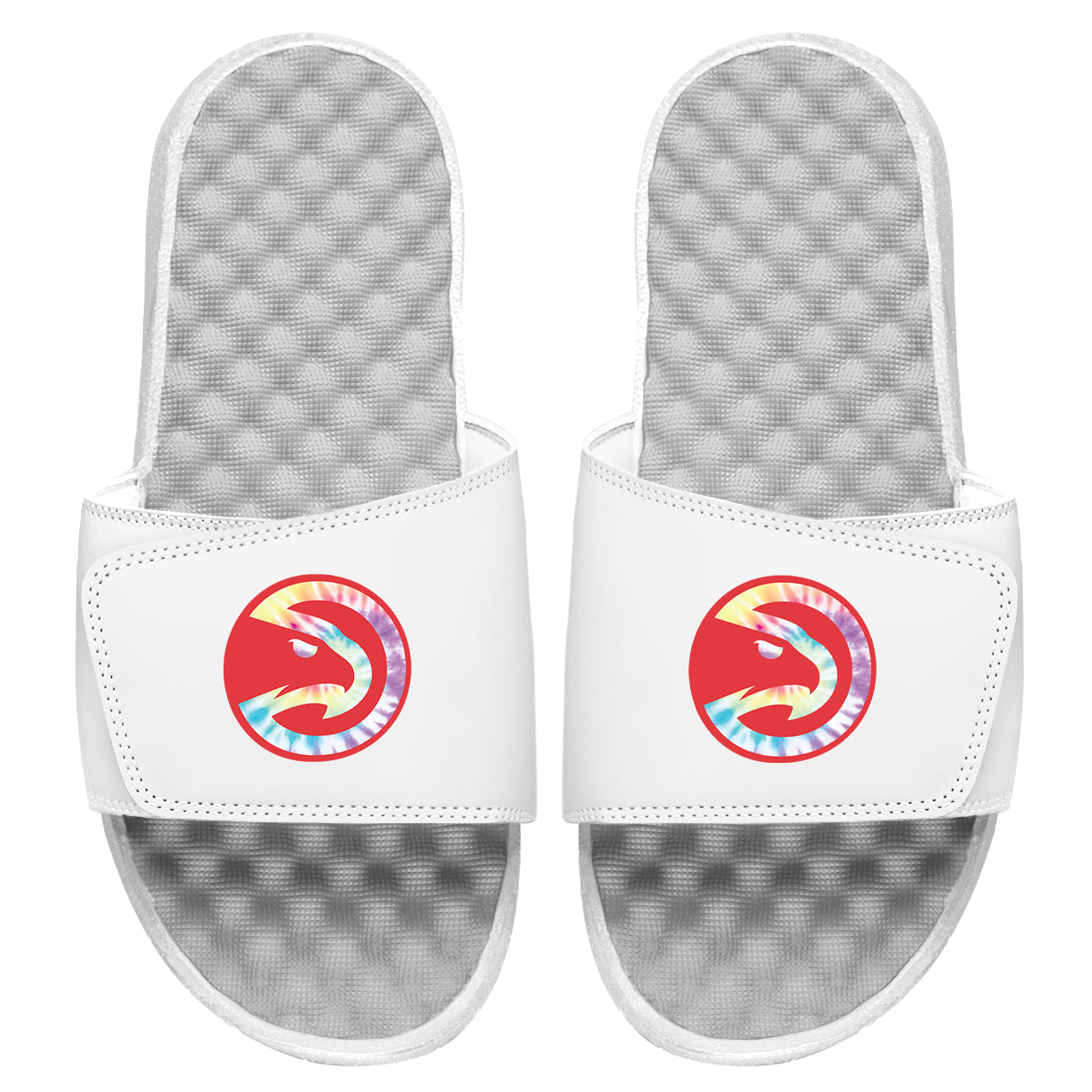 Atlanta Hawks Tie Dye Clip Slides 2