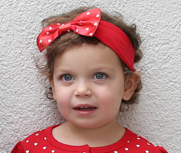 Ole Miss Girl's Heart Headband | Two Feet Ahead