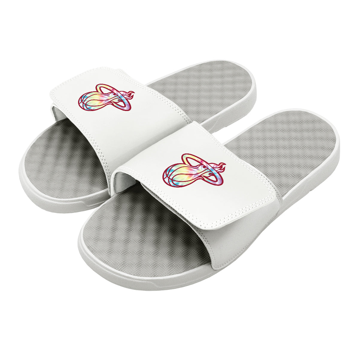 Miami Heat Tie Dye Clip Slides 1
