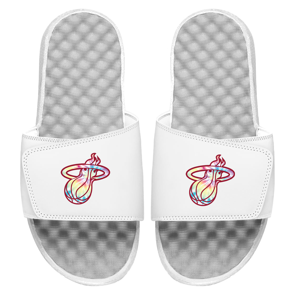Miami Heat Tie Dye Clip Slides 2