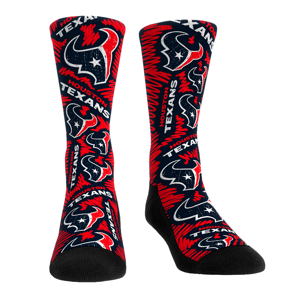 Houston Texans - Logo Sketch | Rock 'Em Socks