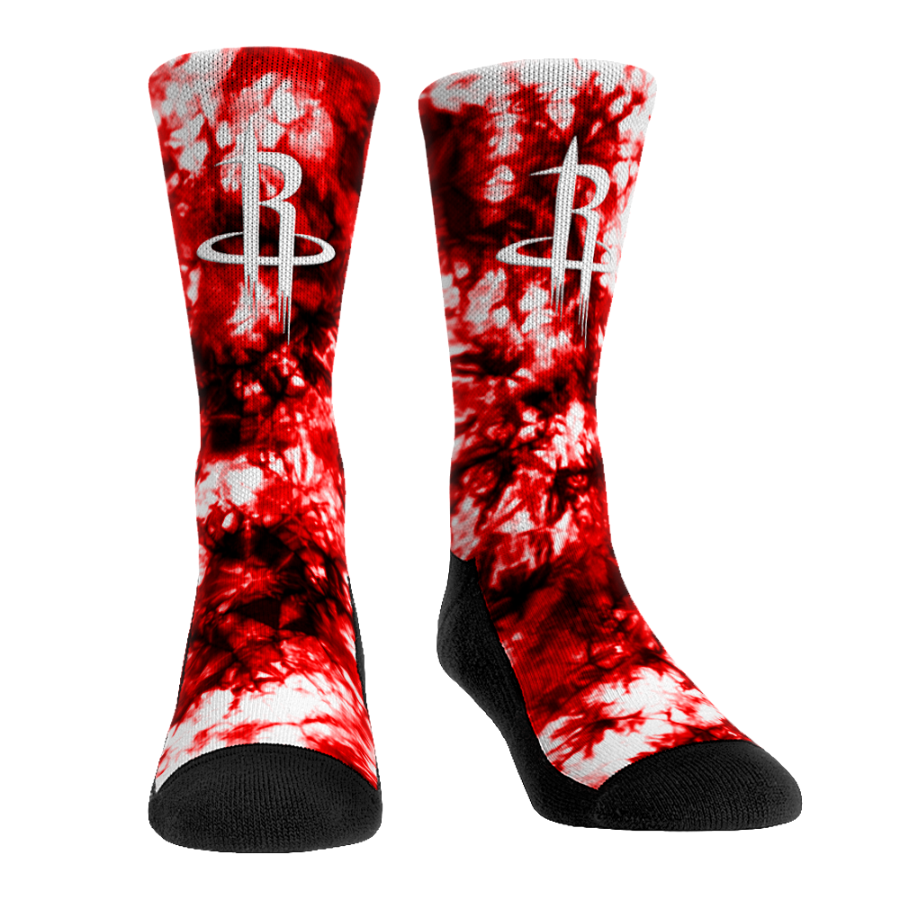 Houston Rockets - Team Tie Dye | Rock 'Em Socks 1