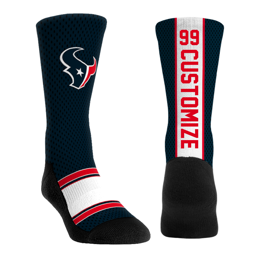 Houston Texans - Custom Jersey | Rock 'Em Socks