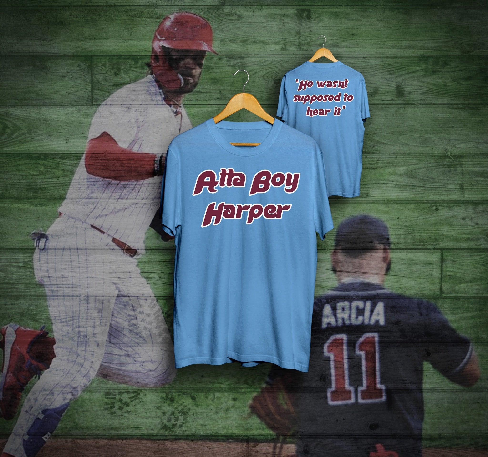 Bryce Harper 'Atta Boy' Phillies Playoff T-Shirt 2