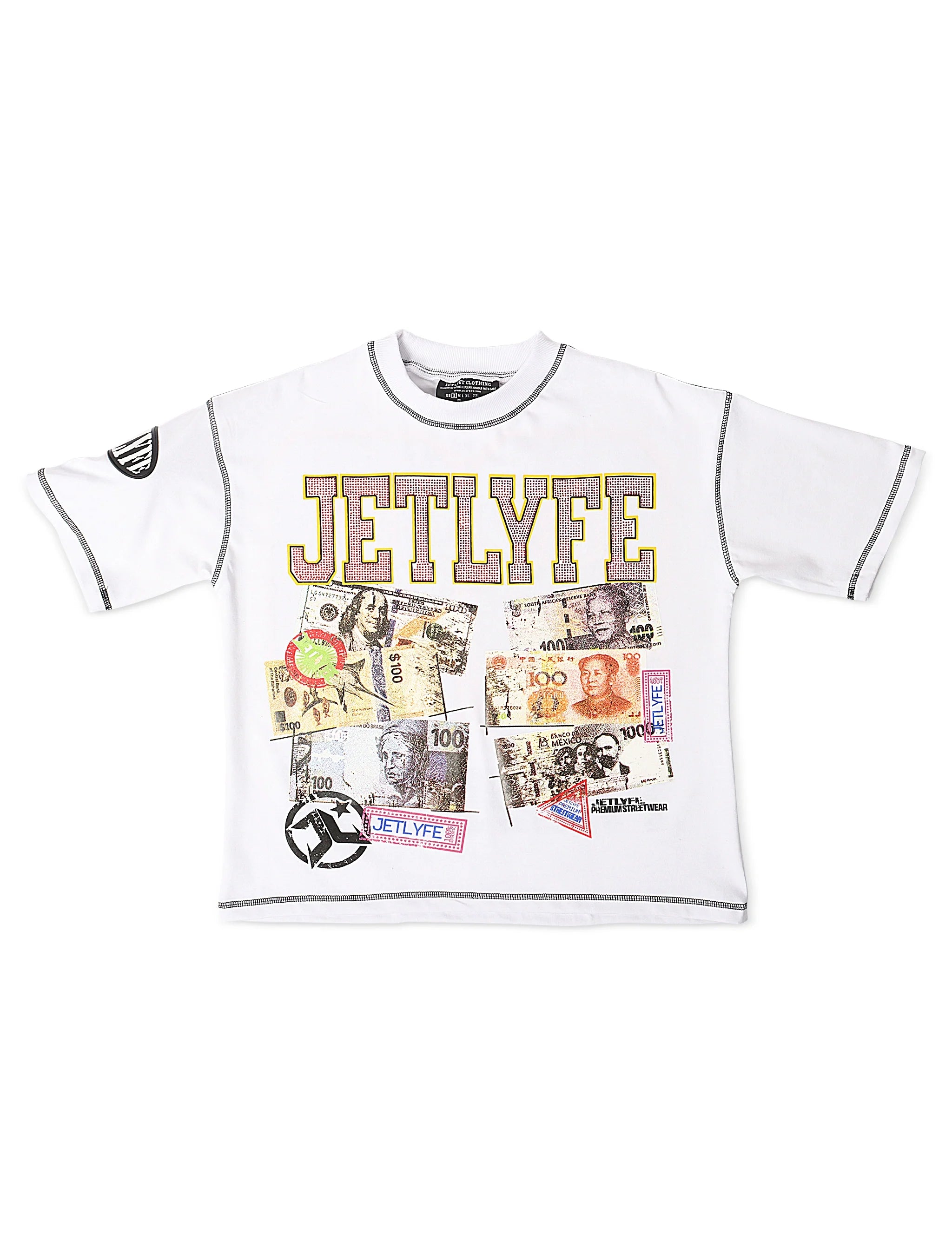 JetLyfe 99 Problems Tee - White 1