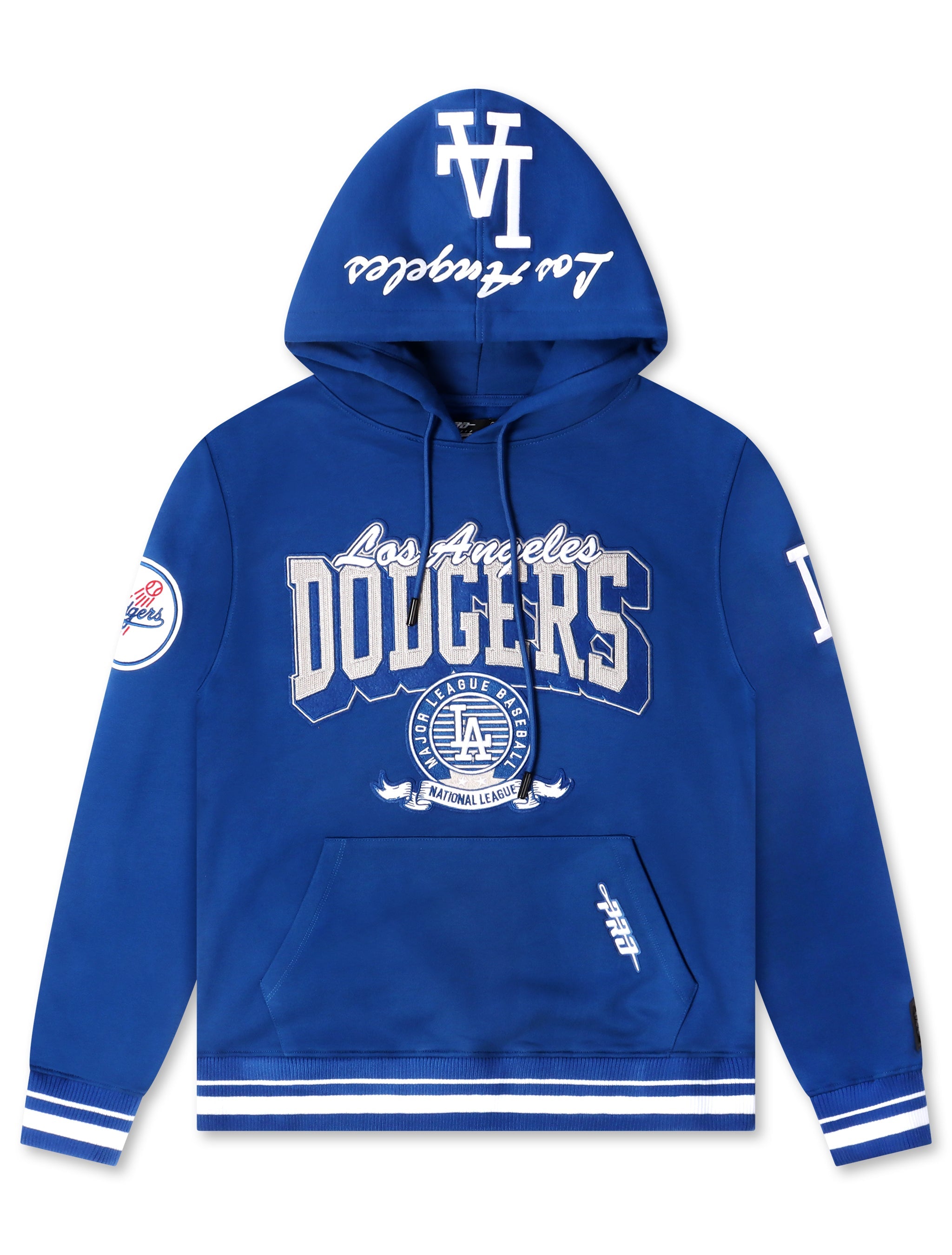 Pro Standard LA Dodgers Team Badge Hoodie - Blue 1