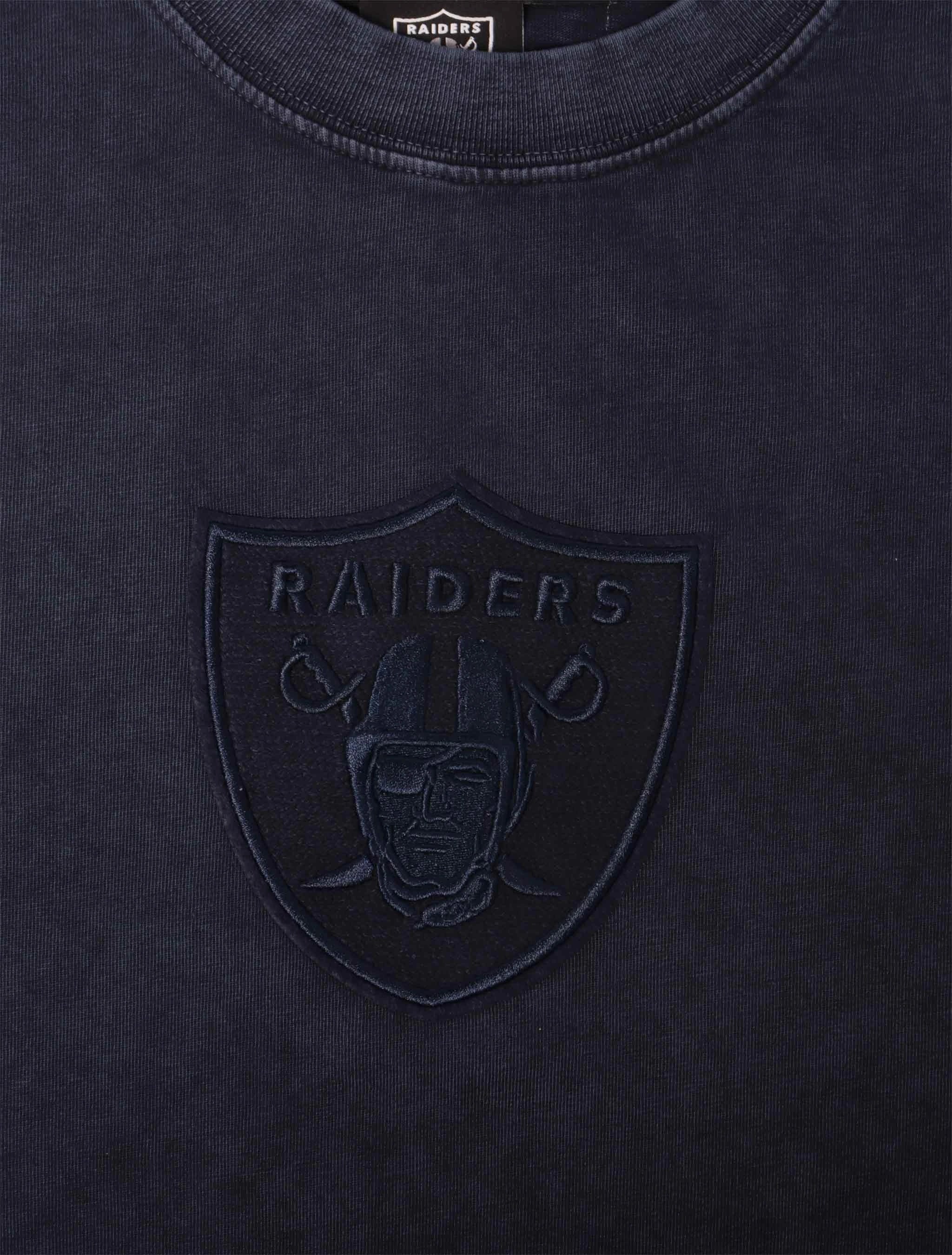 Pro Standard Raiders Logo Tee - Vintage Navy 3