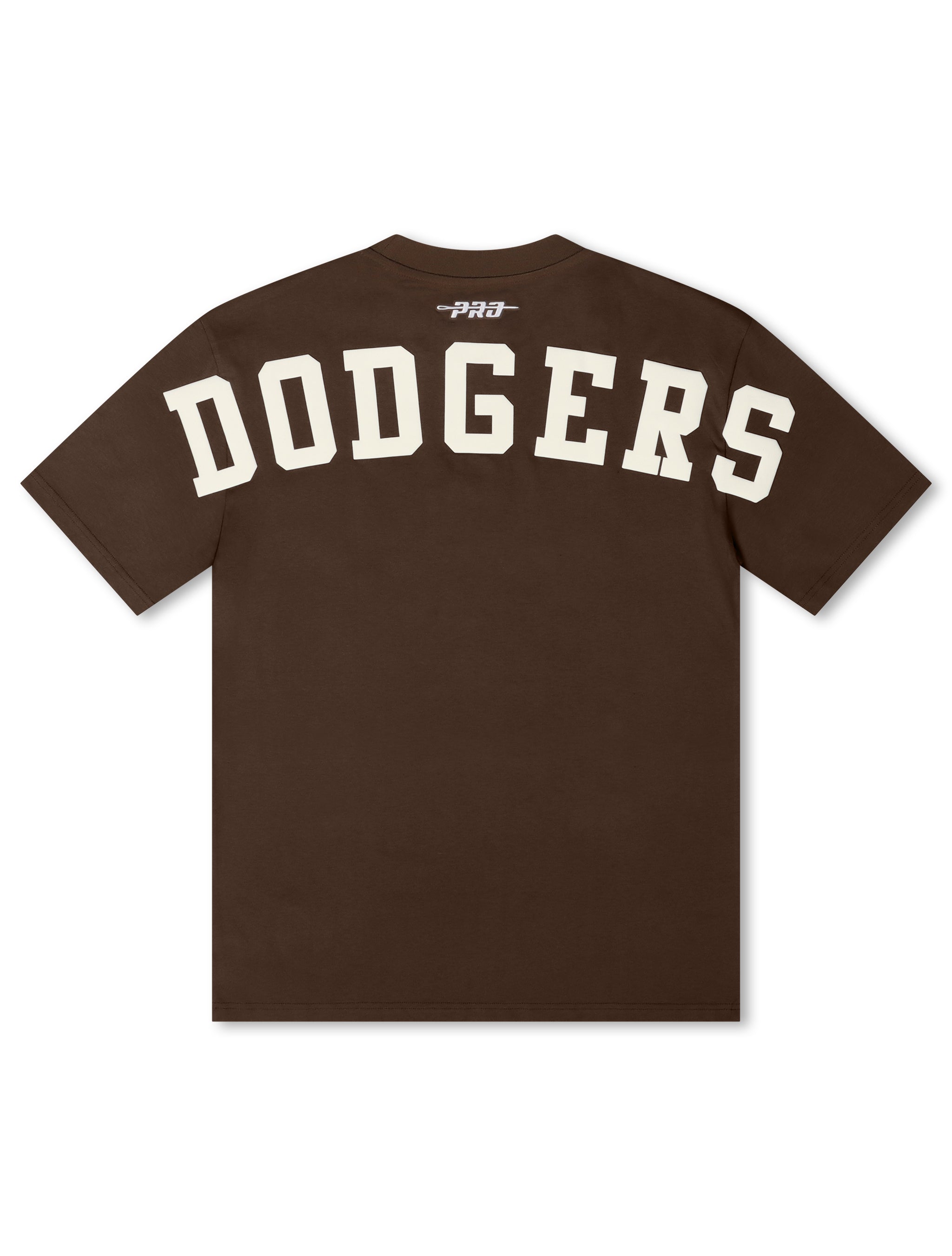 Pro Standard La Dodgers Wingspan Drop Shoulder Tee - Brown 1