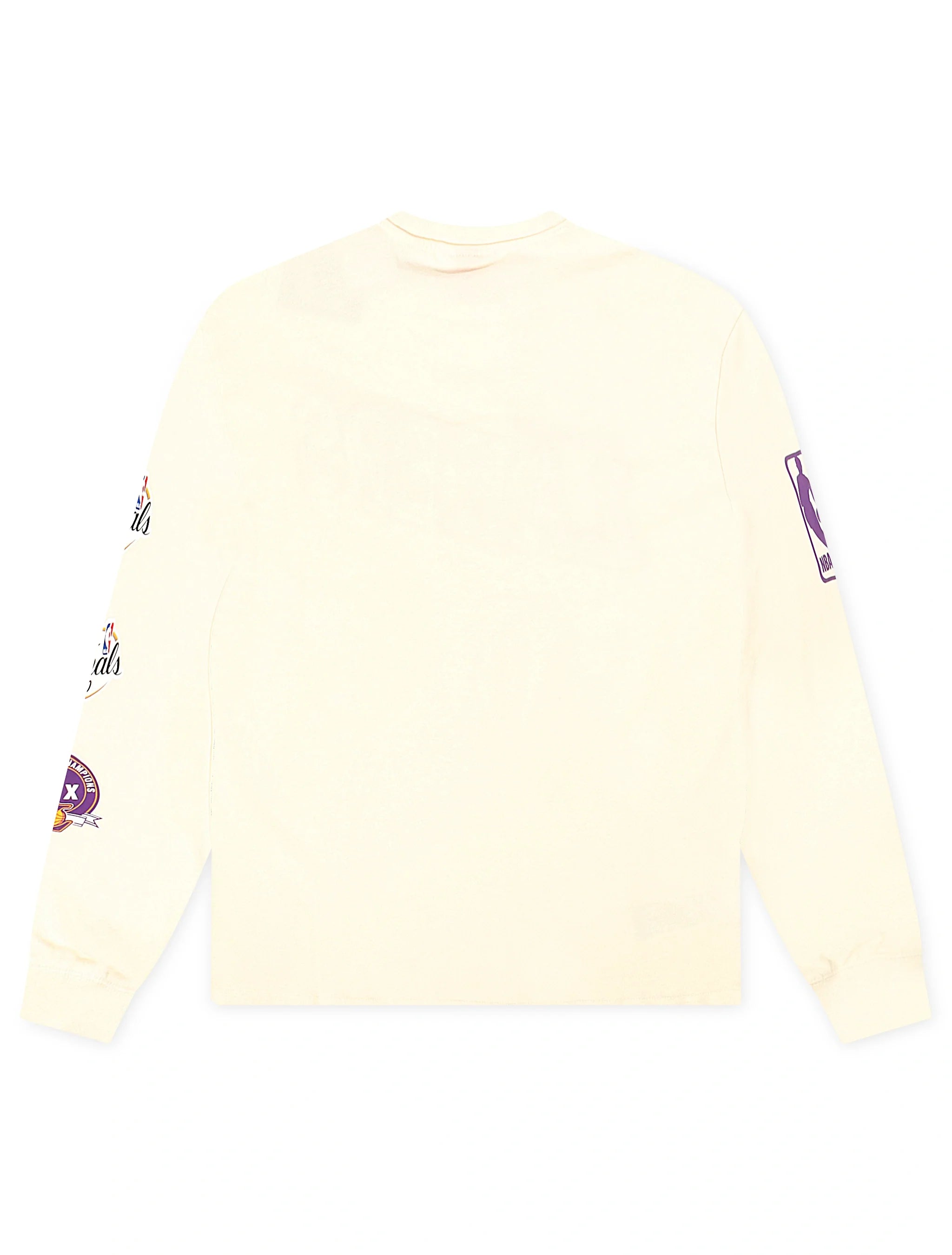 Mitchell & Ness Lakers Long Sleeve - Cream 2