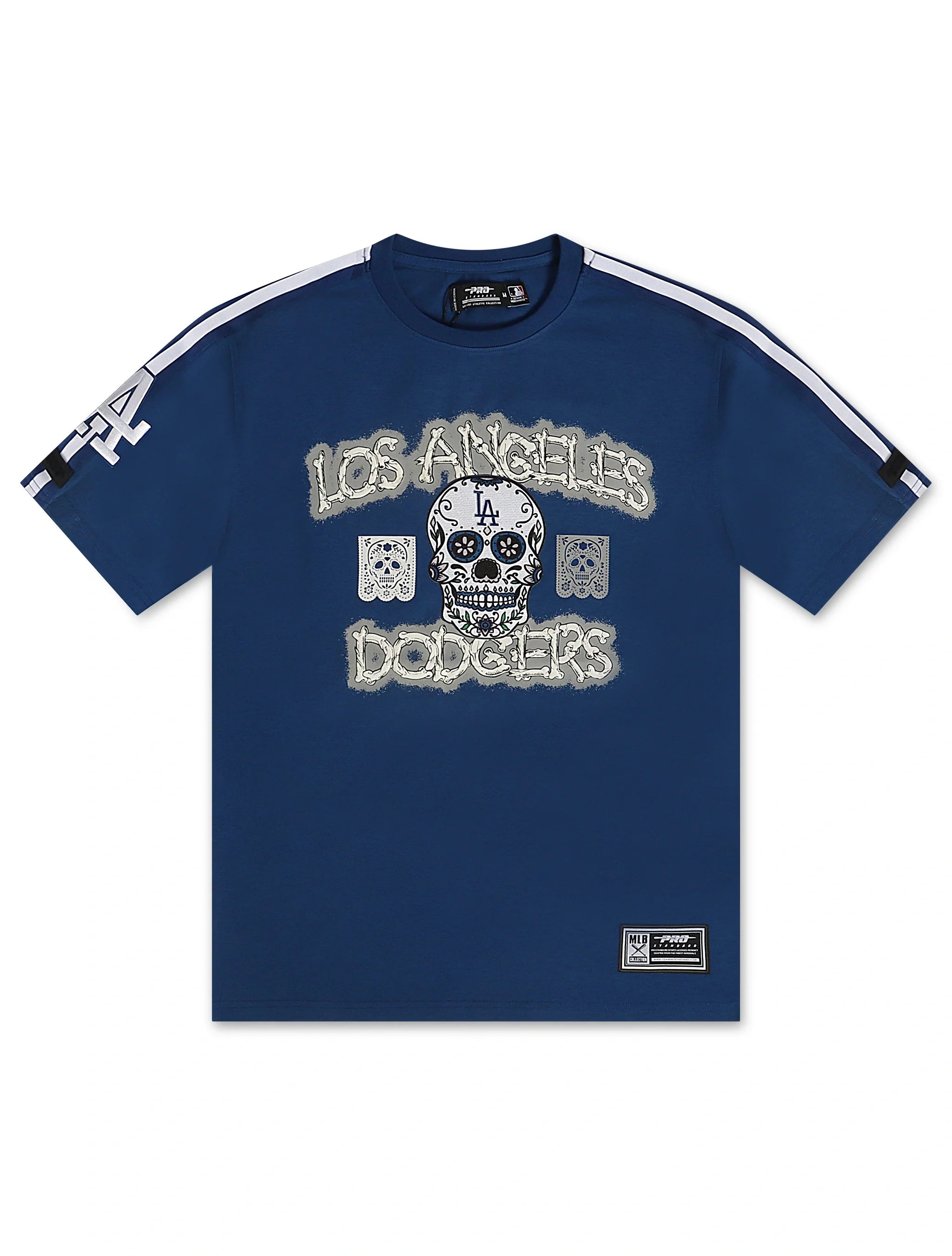Pro Standard Dodgers Dia De Los Muertos Tee - Blue 1