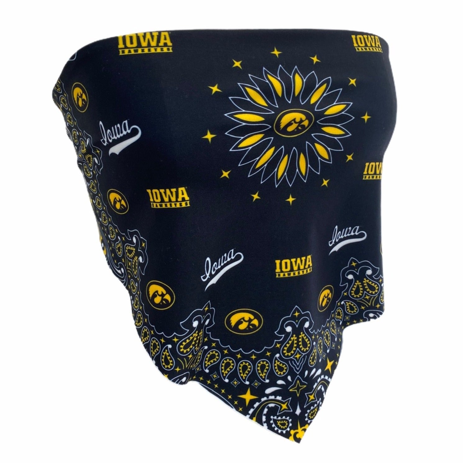Iowa Hawkeyes Bandana Top | lojobands