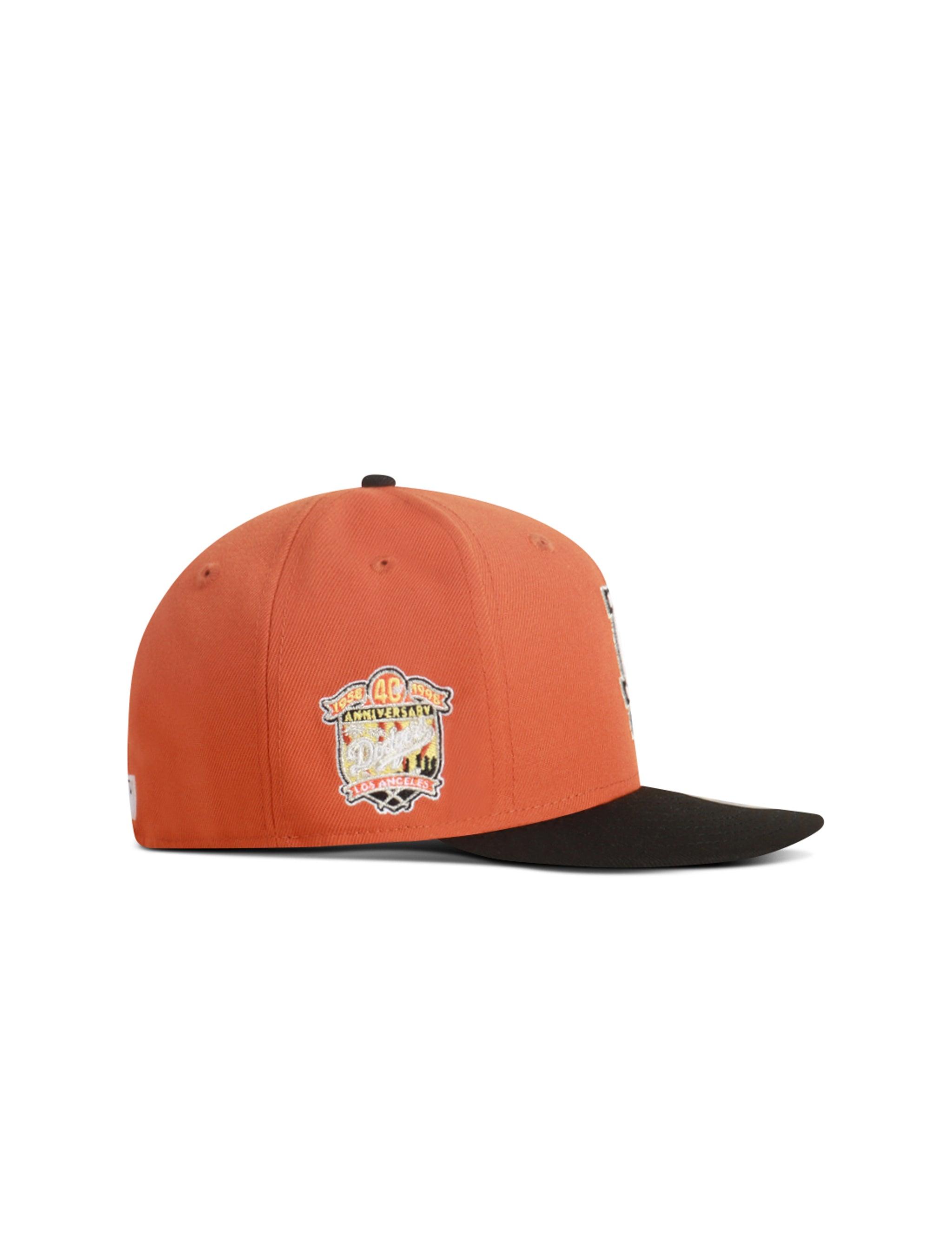 New Era LA Dodgers 40th Anniversary Hat - Orange 2