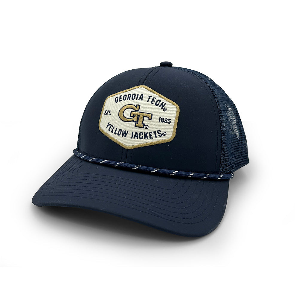 Georgia Tech Yellow Jackets Patch Trucker Hat | Section 103