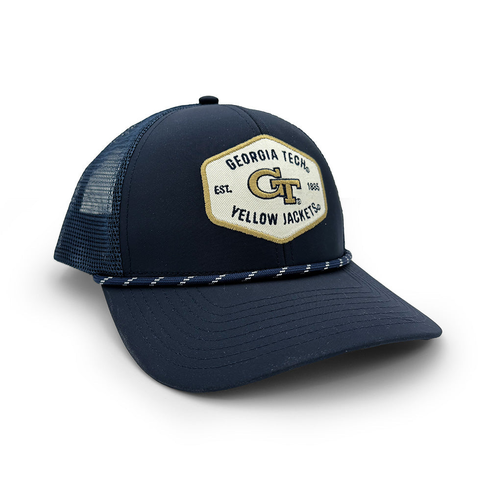 Georgia Tech Yellow Jackets Patch Trucker Hat | Section 103