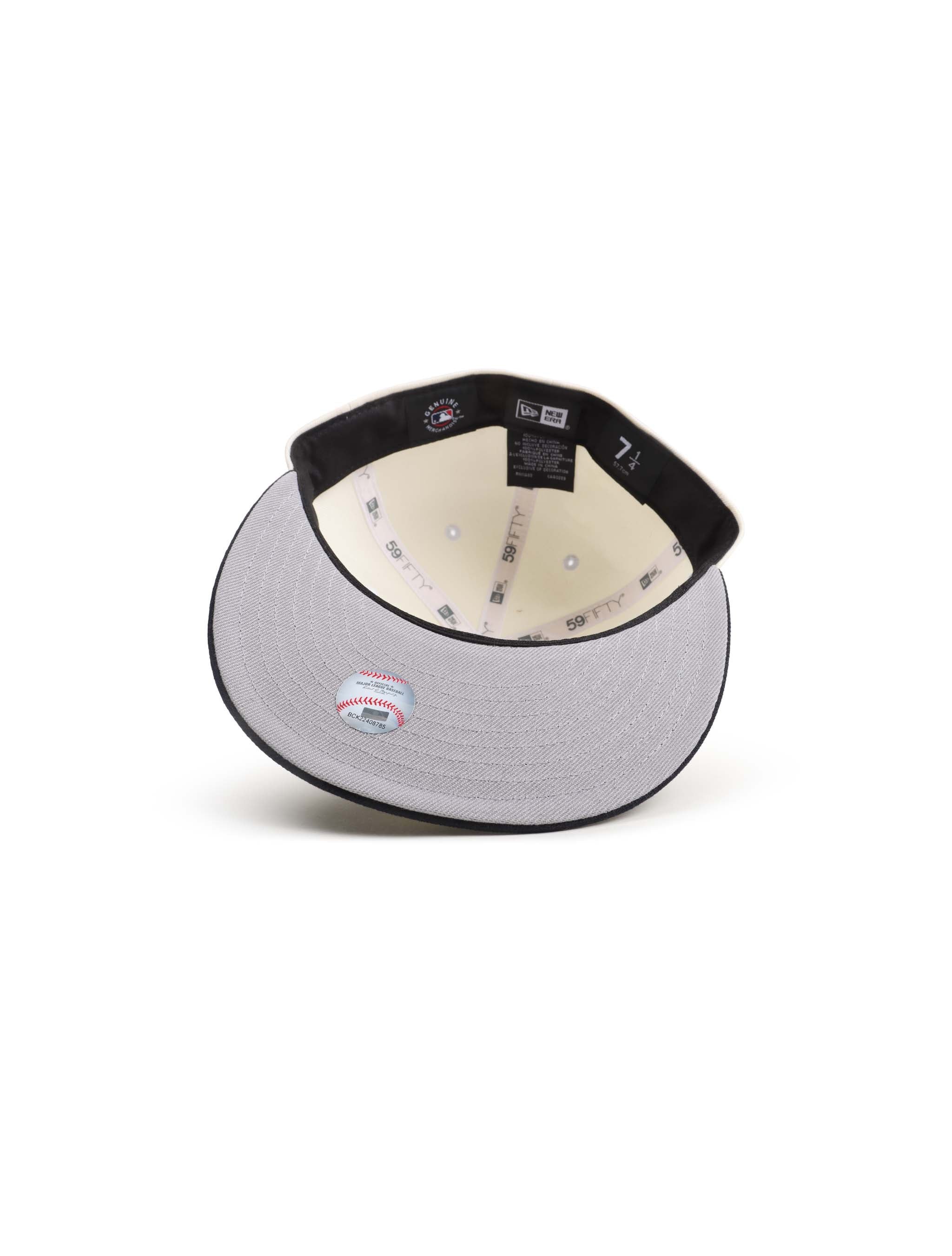 New Era 5950 World Series Champions Dodgers Hat - Chrome/Navy 4
