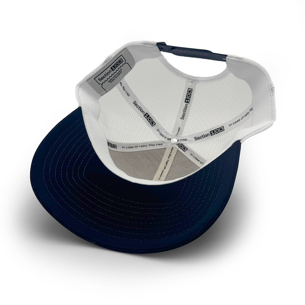 Georgia Tech Logo Trucker Hat, Gold and Navy | Section 103 4