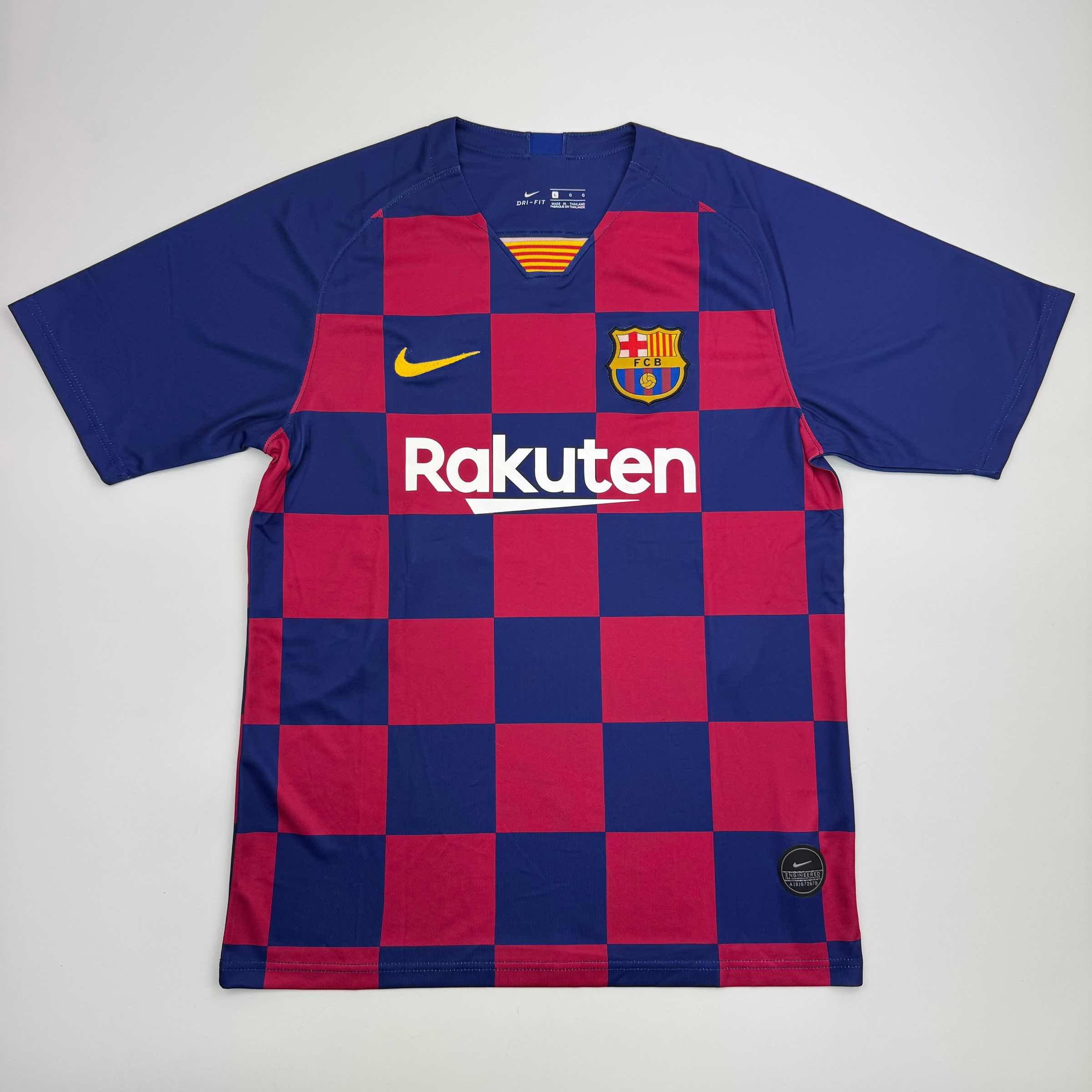 Autographed/Signed Lionel Leo Messi FC Barcelona 672 Goals Soccer Jersey Beckett BAS COA 4