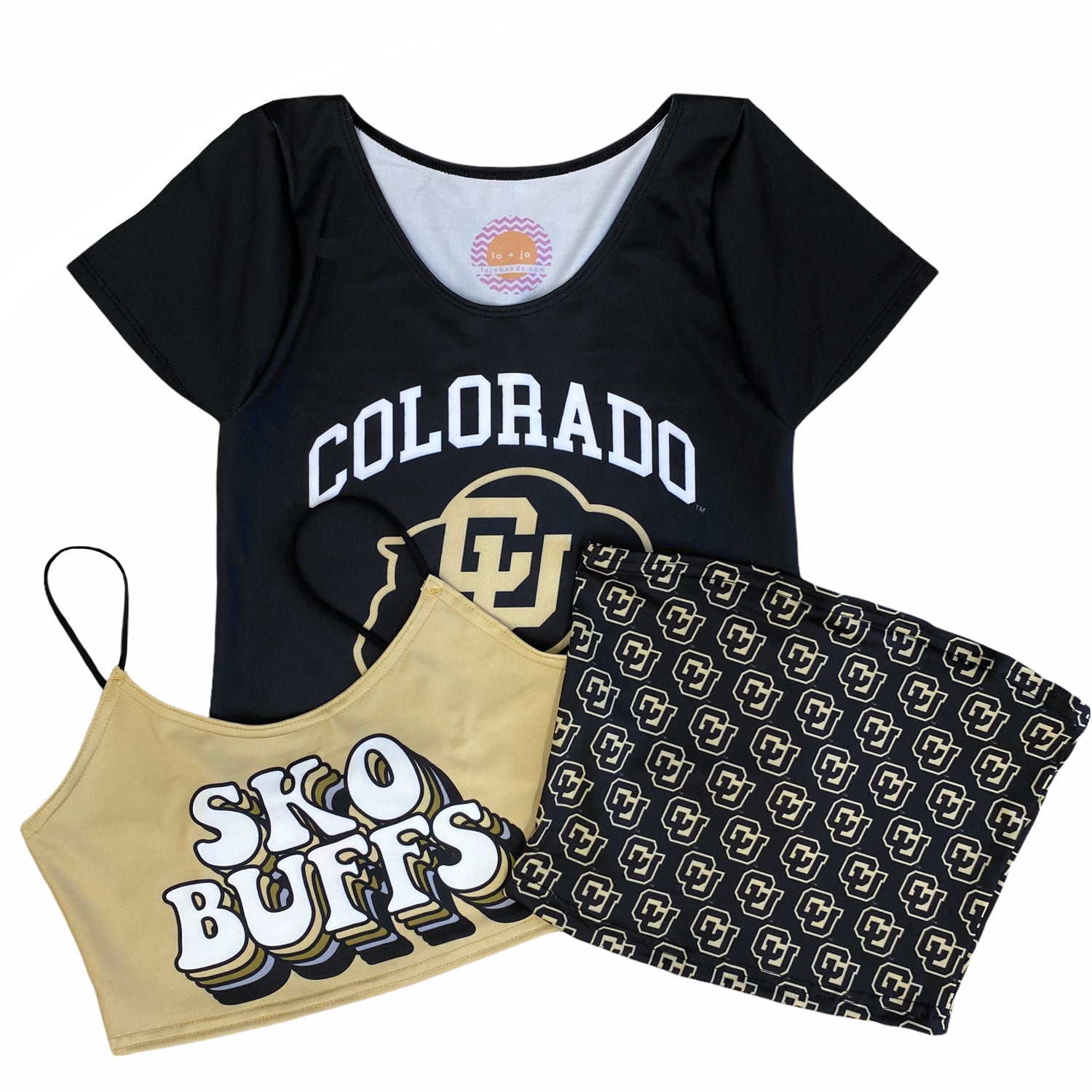 Colorado Boulder Sko Buffs Gold Spaghetti Tank | lojobands 8