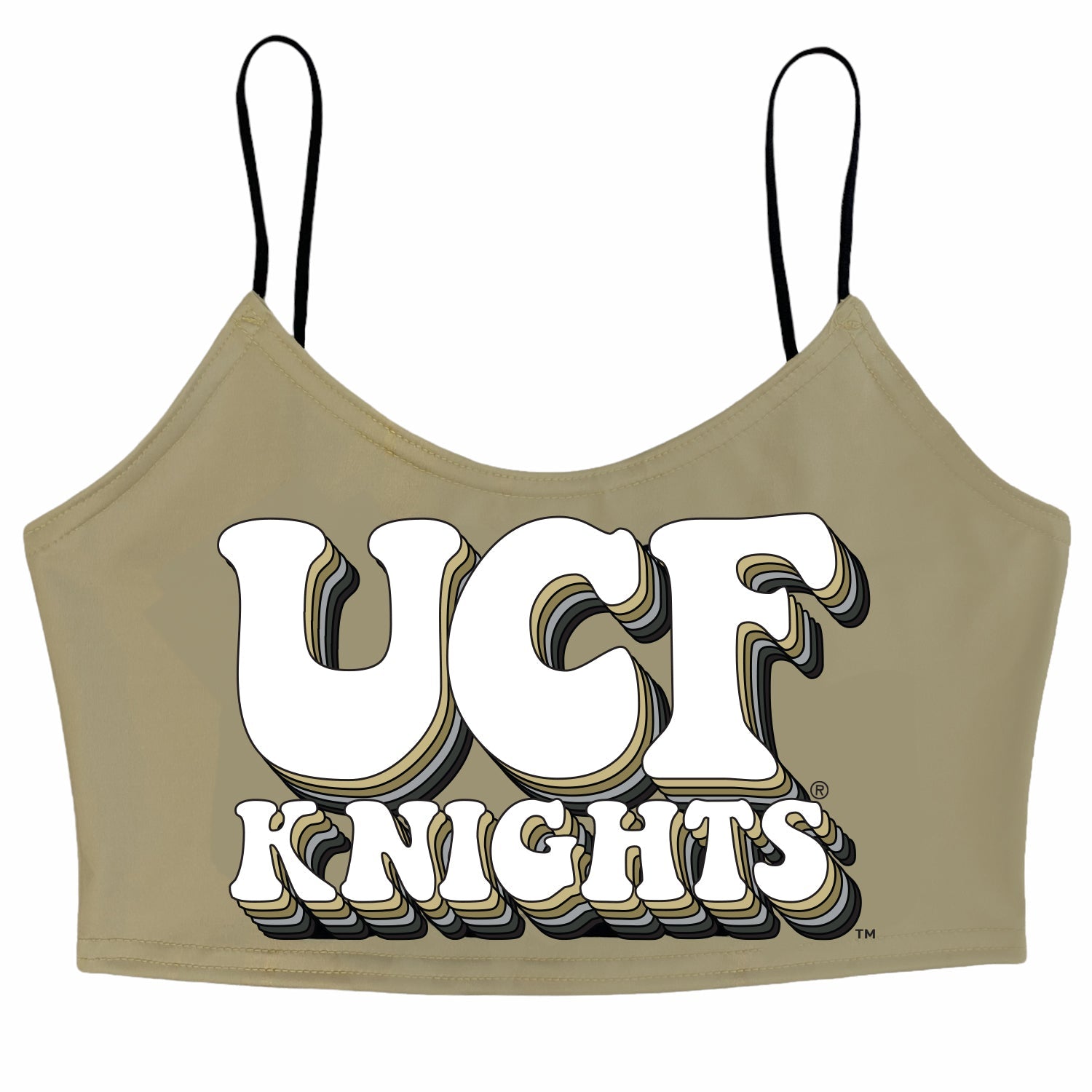 UCF Knights Gold Spaghetti Tank | lojobands