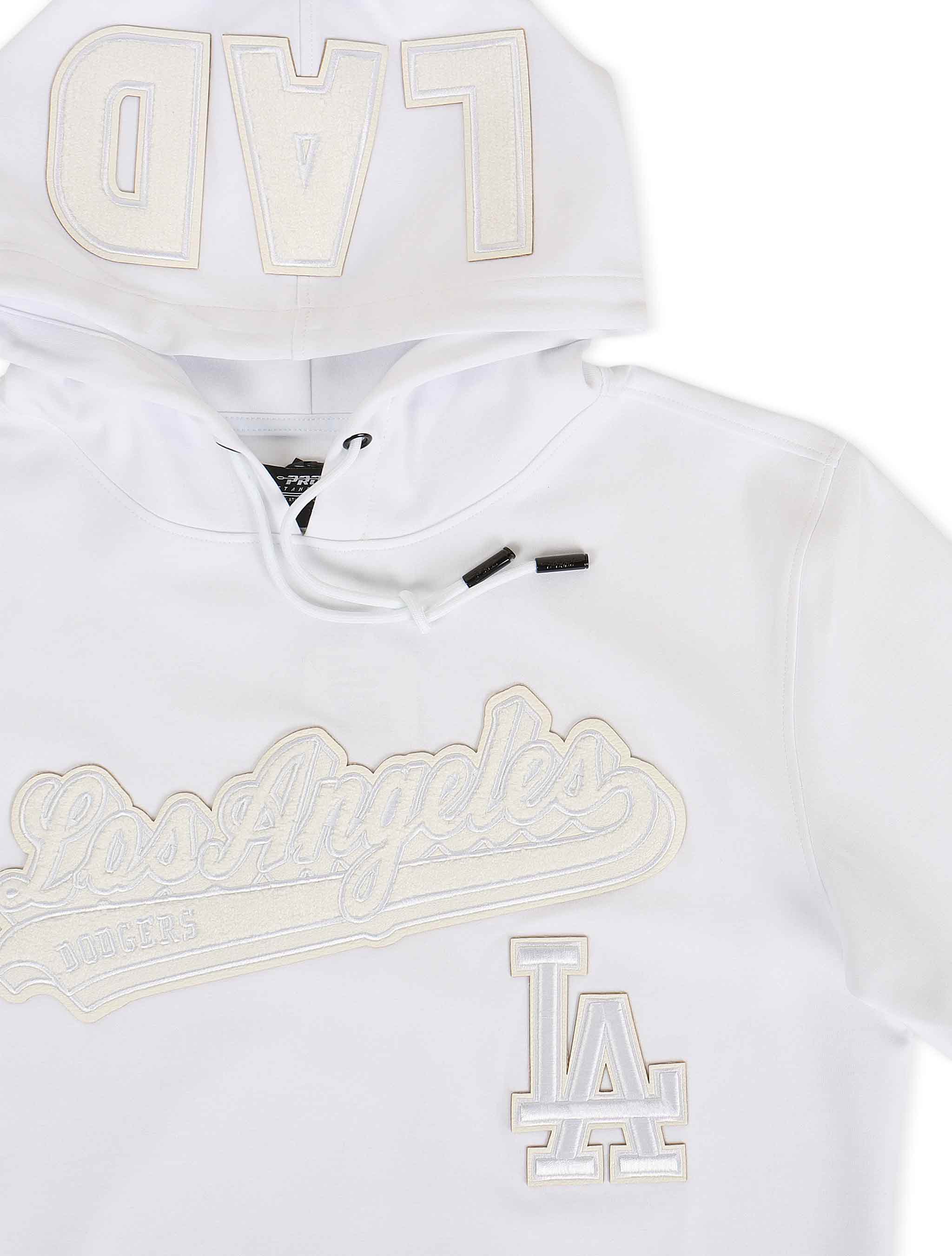 Pro Standard LA Dodgers White Out Hoodie - White 3
