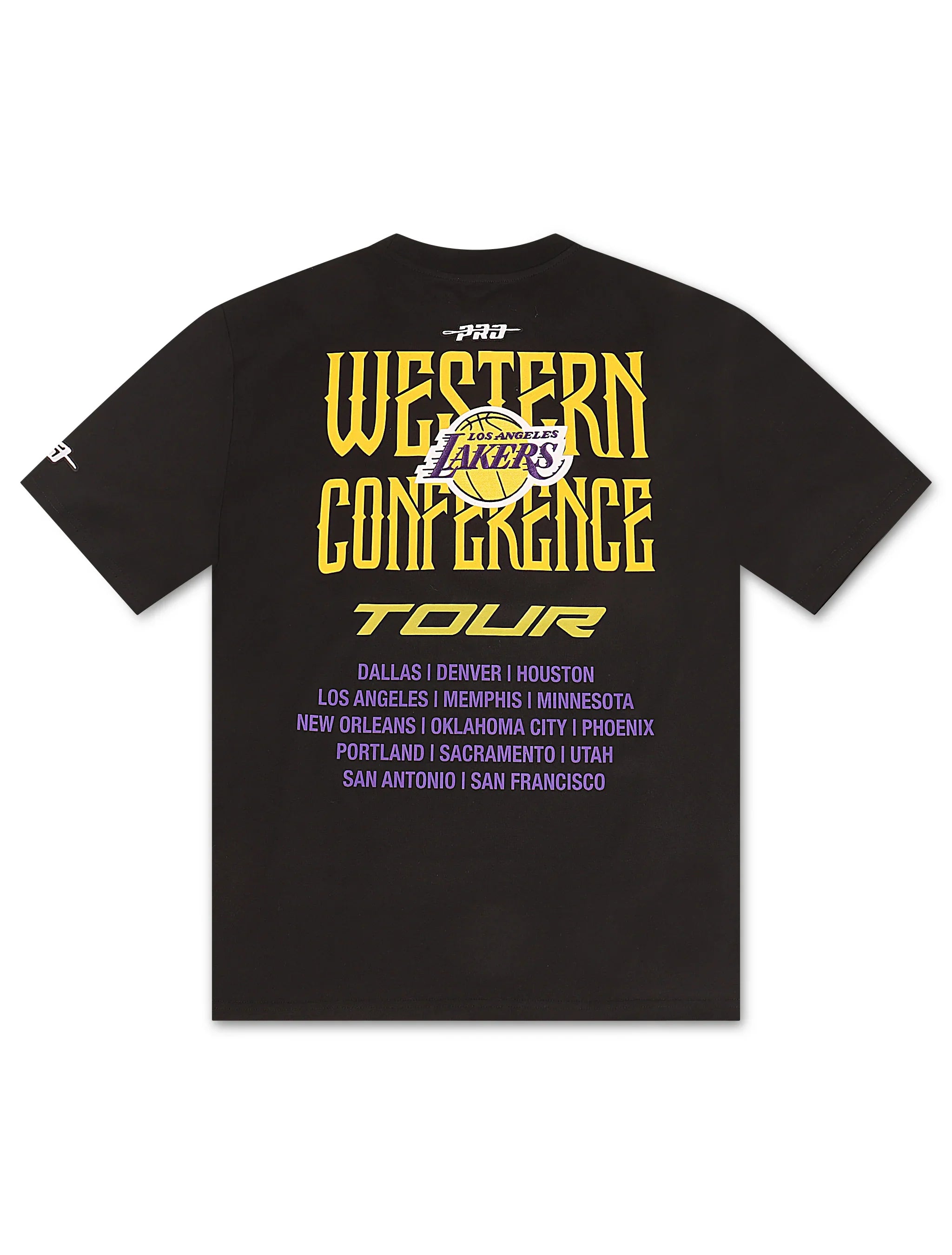 Pro Standard LA Lakers City Tour Tee - Black 2