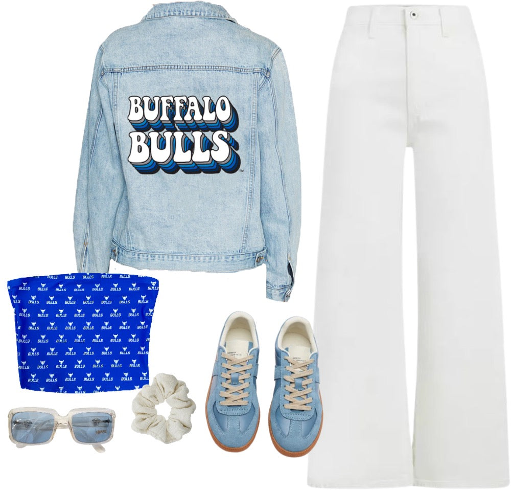 Buffalo Bulls Retro Denim Jacket | lojobands 3