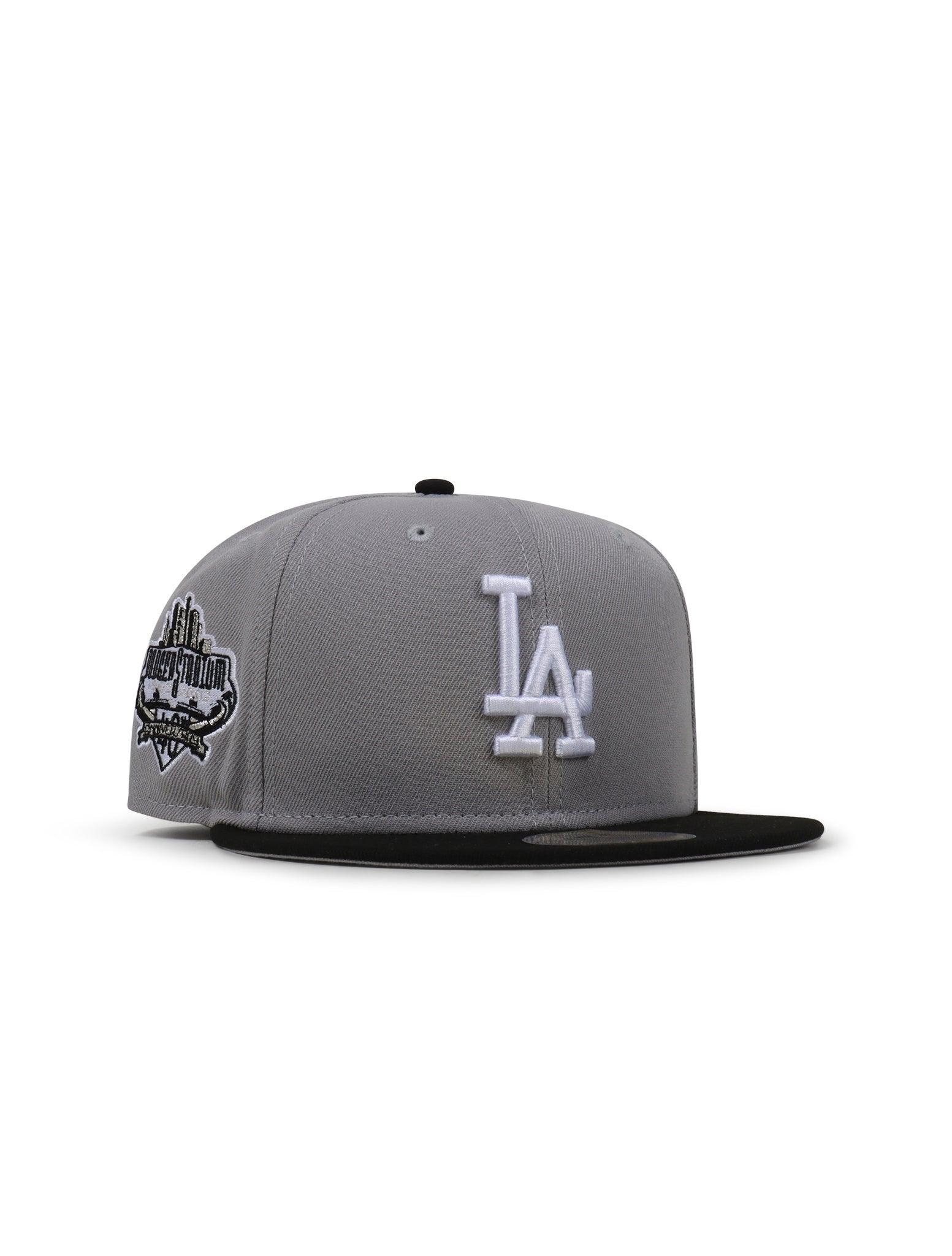 New Era 5950 Dodgers 40Th Anniversary Hat - Gray/Black 1