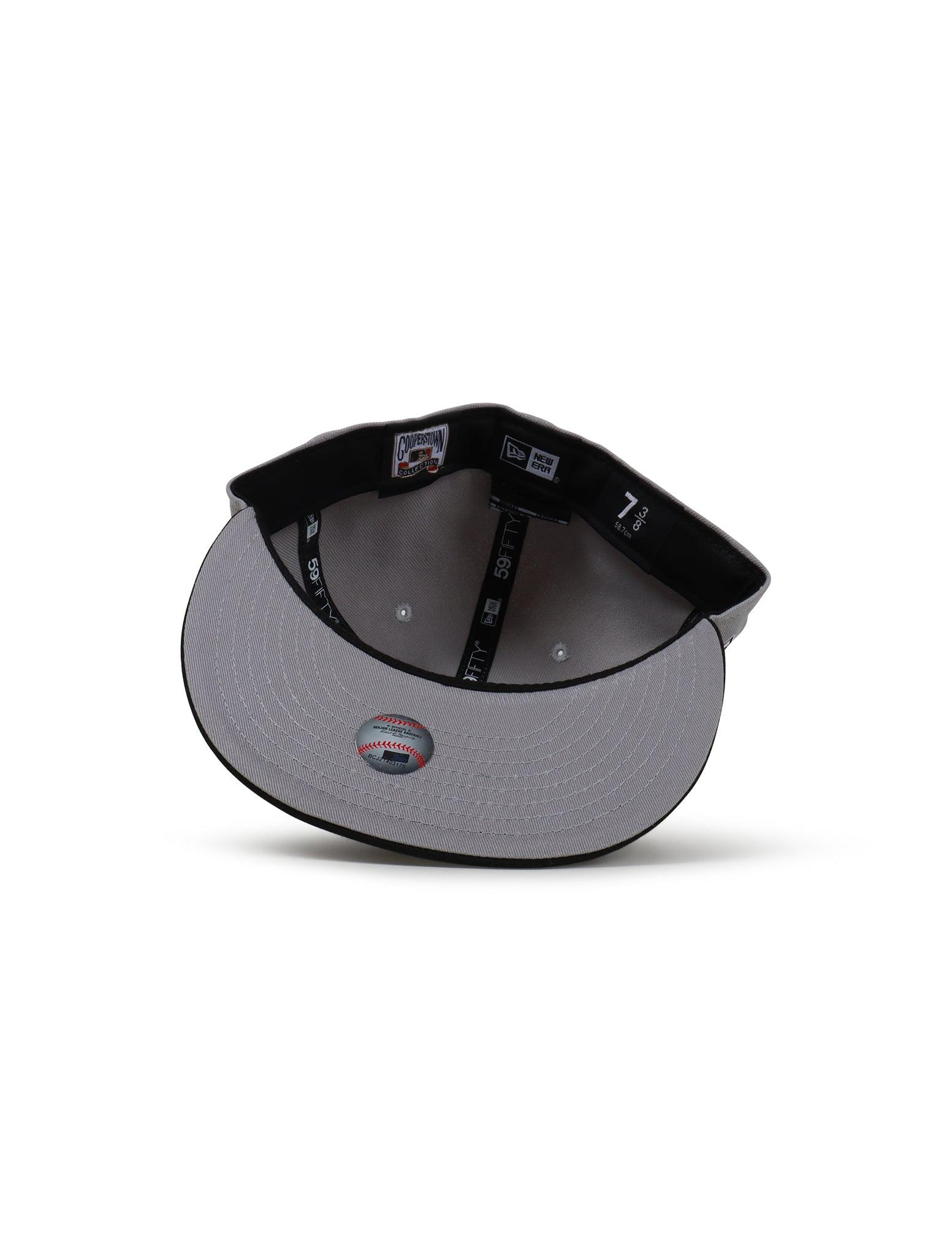 New Era 5950 Dodgers 40Th Anniversary Hat - Gray/Black 4