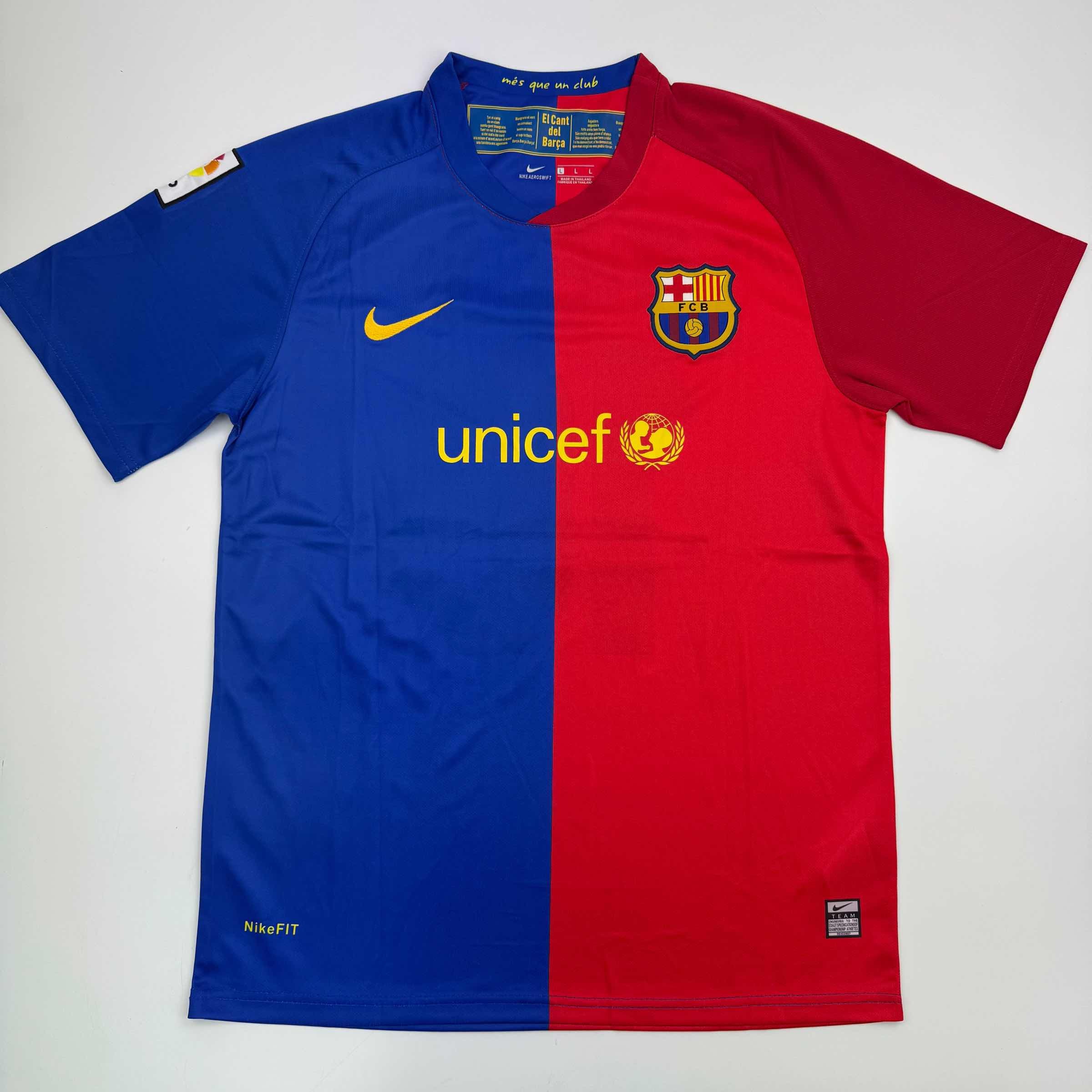 Autographed/Signed Lionel Leo Messi FC Barcelona Soccer Jersey Beckett BAS COA 4