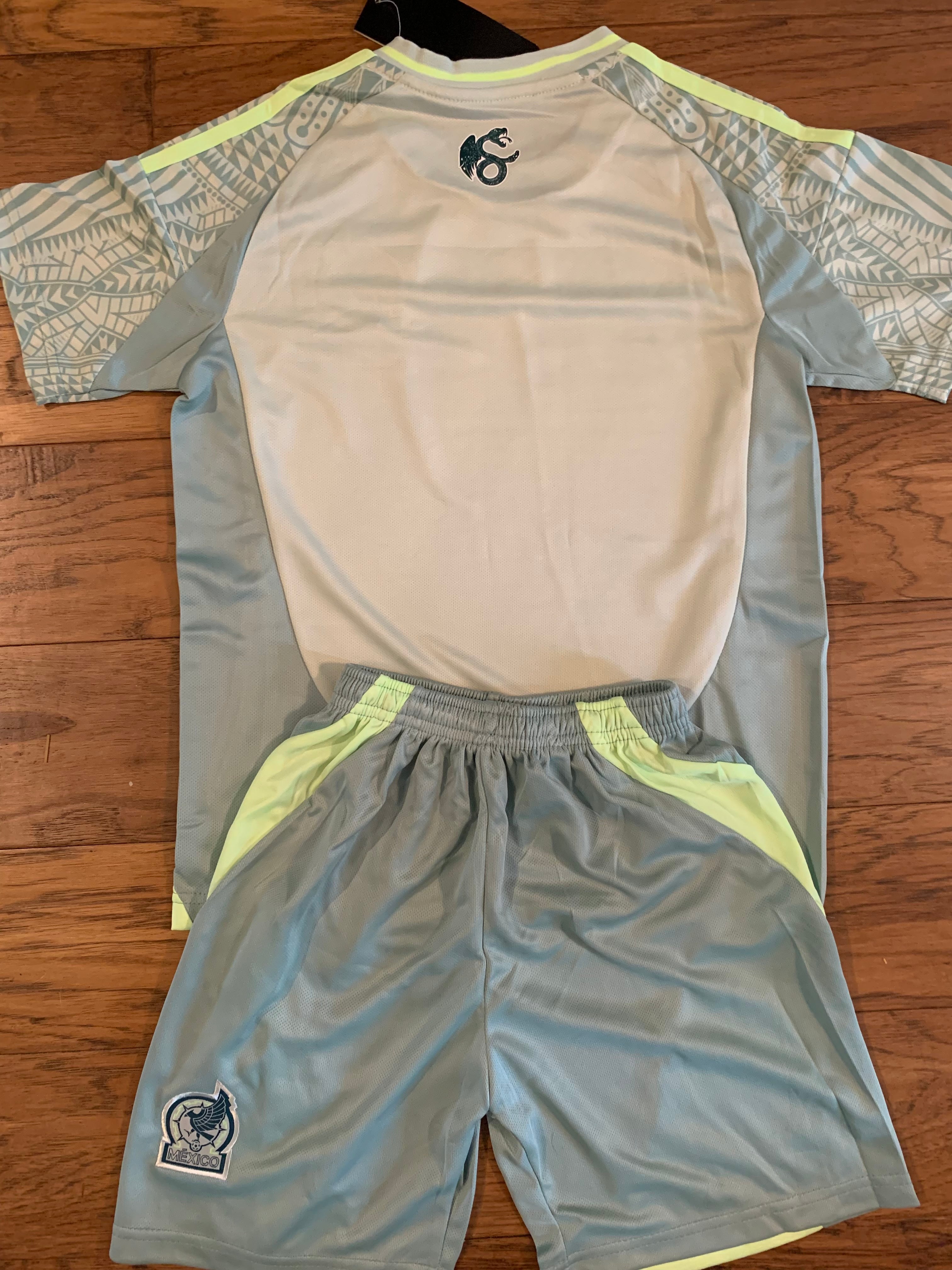 Mexico National Soccer Jersey Kit Kids Youth & Toddler - 2 Piece Set 5