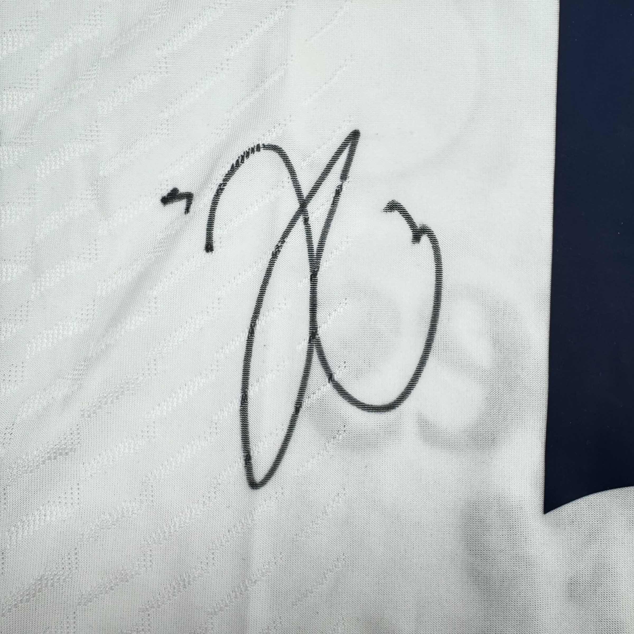 Autographed/Signed Jude Bellingham Real Madrid White Soccer Jersey Beckett BAS COA 3
