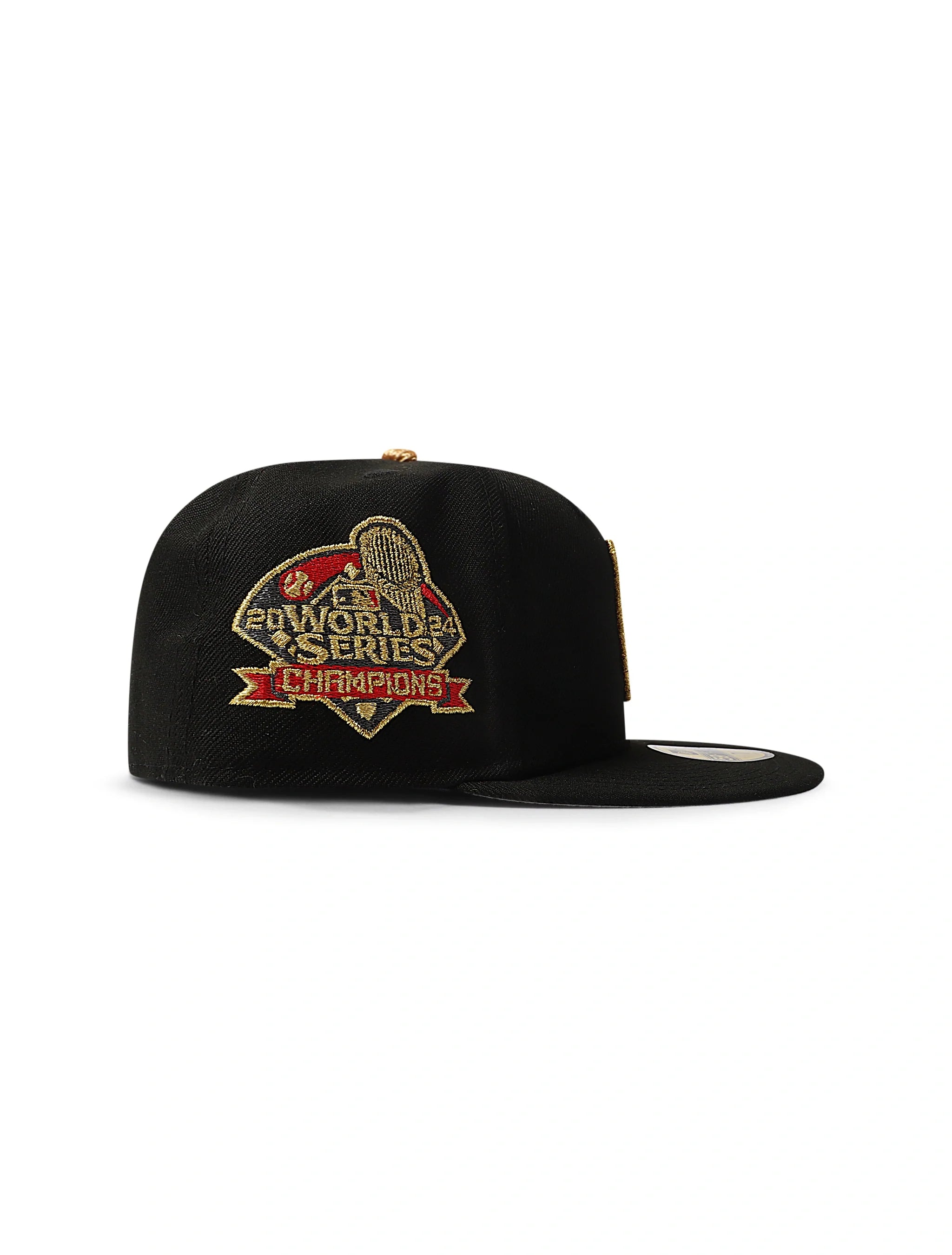 New Era 5950 LA Dodgers World Series Champions - Black/Gold 2