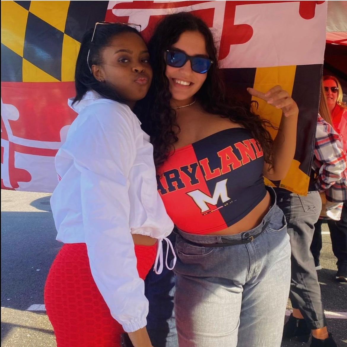 Maryland Terps Two Tone Tube Top | lojobands 12