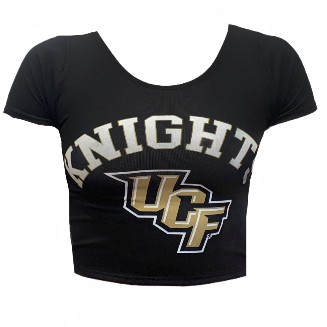 UCF Black Babydoll Tee 4